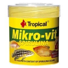 Корм для риб Tropical Mikrowit Spirulina 50 мл 32 г (5900469776322)