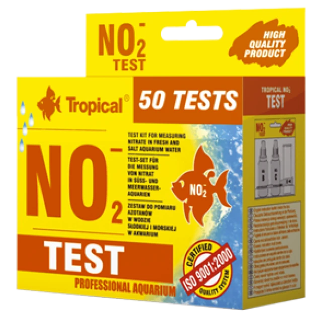 Тест для акваріумної води Tropical Test NO2 50 тестів (5900469801048)