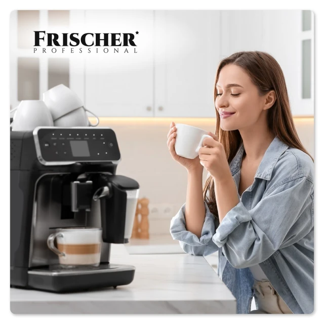 Таблетки для чищення кавомашин Frischer 60 шт Ø 16 мм (5900488914774)