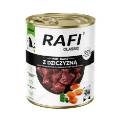 Вологий корм для собак DOLINA NOTECI Rafi Classic з дичиною 800 г (5900718311748)