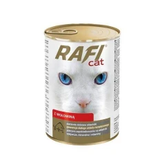 Вологий корм для котів DOLINA NOTECI Rafi Cat з яловичиною в соусі 415 г (5900718311892)
