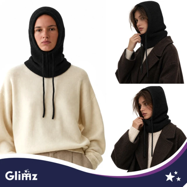 Шапка-капюшон зимняя Glimz Black (5900779910065)