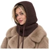 Шапка-капюшон зимова Glimz Brown (5900779910072)