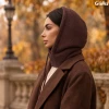 Шапка-капюшон зимова Glimz Brown (5900779910072)
