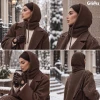 Шапка-капюшон зимова Glimz Brown (5900779910072)