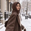 Шапка-капюшон зимова Glimz Brown (5900779910072)
