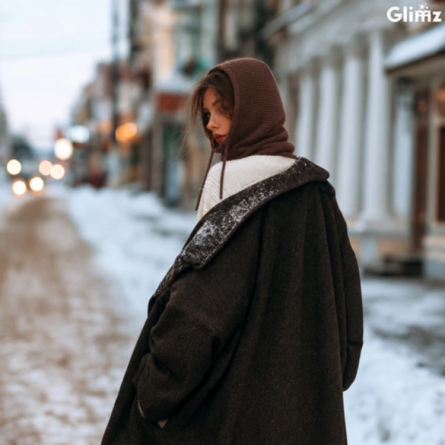 Шапка-капюшон зимова Glimz Brown (5900779910072)