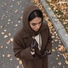 Шапка-капюшон зимова Glimz Brown (5900779910072)