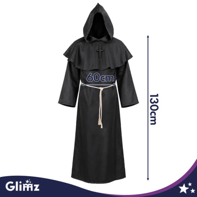 Костюм ченця на Хелловін Glimz 130 см (5900779910171)