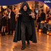 Плащ з капюшоном Glimz Black (5900779910218)