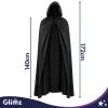 Плащ з капюшоном Glimz Black (5900779910218)
