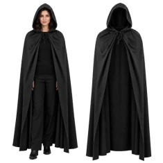 Плащ з капюшоном Glimz Black (5900779910218)