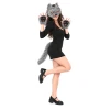 Костюм кота/лиси Glimz 4 елементи Grey (5900779910225)