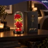 Троянда світлодіодна у скляній вазі Glimz 22 см Red (5900779910232)