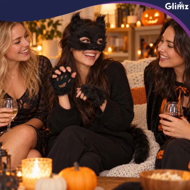 Костюм кота/лисы Glimz 4 элемента Black (5900779910294)