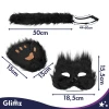 Костюм кота/лисы Glimz 4 элемента Black (5900779910294)