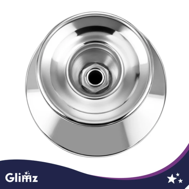 Подсвечник настольный Glimz 8 см 2 шт Silver (5900779910317)