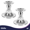 Подсвечник настольный Glimz 8 см 2 шт Silver (5900779910317)