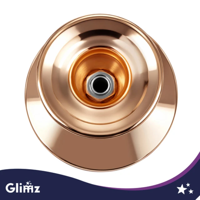 Підсвічник настільний Glimz 8 см 2 шт Gold (5900779910324)