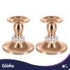 Підсвічник настільний Glimz 8 см 2 шт Gold (5900779910324)