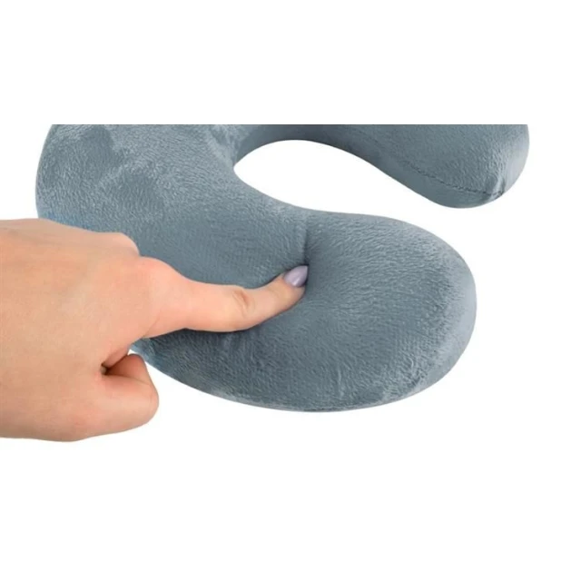 Подушка дорожня Trizand P7973 з пам'яттю форми Gray (5900779933026)