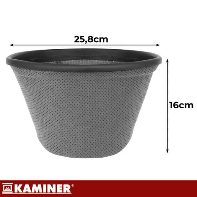 Фільтр тканинний для пилососа для попелу Kaminer 15 л (5900779934764)