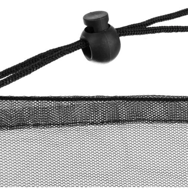 Москітна сітка для садового парасолі діаметр Malatec 300 см Black (5900779937628)