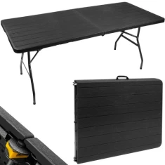 Стіл садовий складний Gardlov 180 см Black (5900779937765)