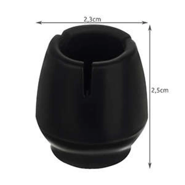 Накладки на ніжки стільців з фетром Malatec 12-16 мм 16 шт (5900779939844)