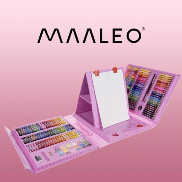 Набор для рисования Maaleo 208 шт в чемодане (5900779939882)