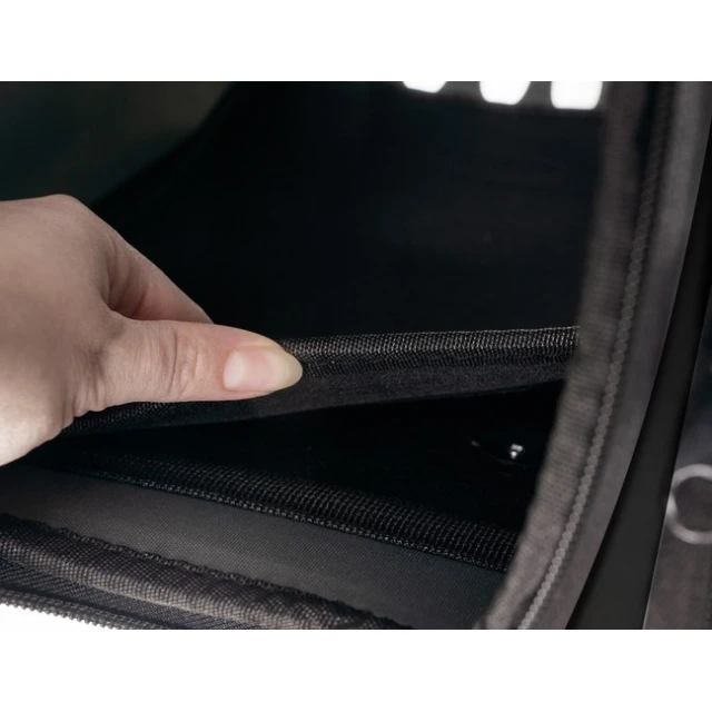Переноска для собак/котів Purlov Black (5900779940352)
