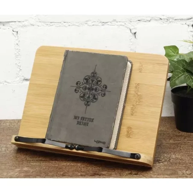 Підставка для книг бамбукова Malatec 19222 (5900779941038)