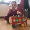 Забивалка деревянная Слон Kruzzel (5900779942240)