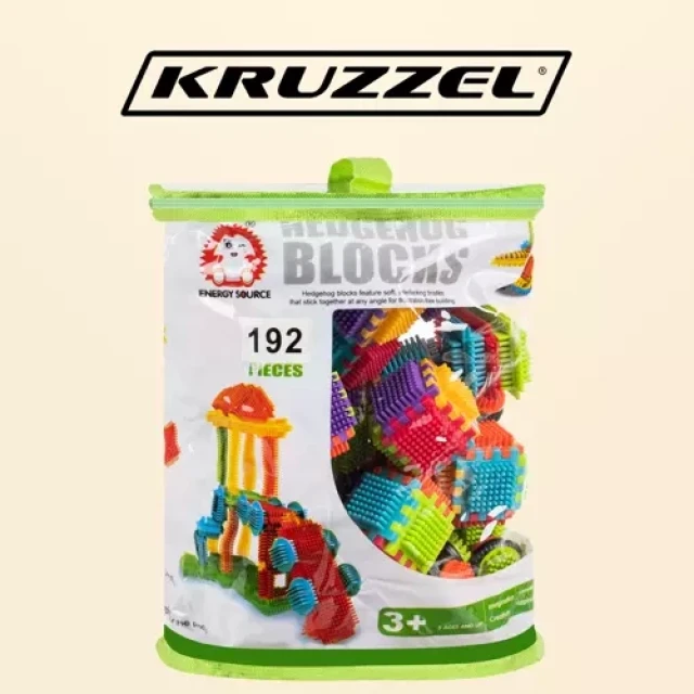 Конструктор Їжачки Kruzzel 192 деталі (5900779942349)