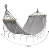 Гамак садовий Gardlov 200x100 см з каркасом (5900779942837)