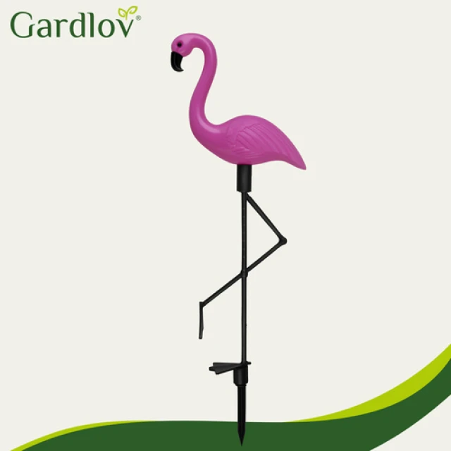 Садовий світильник сонячний Фламінго Gardlov 3 шт (5900779942844)