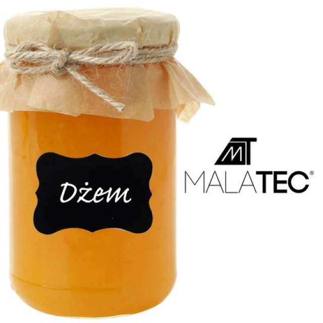 Етикетки самоклеючі для спецій Malatec 32 шт Black (5900779943216)