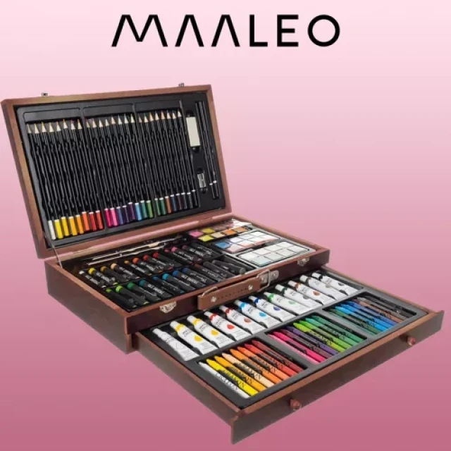 Набір для малювання у валізі Maaleo 129 шт (5900779943223)