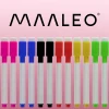 Маркери сухостиральні Maaleo 12 шт 6 кольорів (5900779943247)