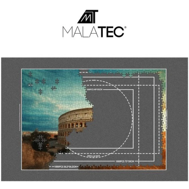 Коврик для складывания пазлов Malatec с чехлом и насосом (5900779943483)