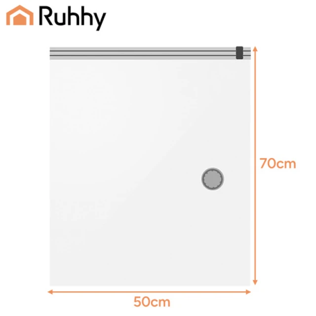 Вакуумний пакет Ruhhy 50x70 см 10 шт з насосом (5900779943766)
