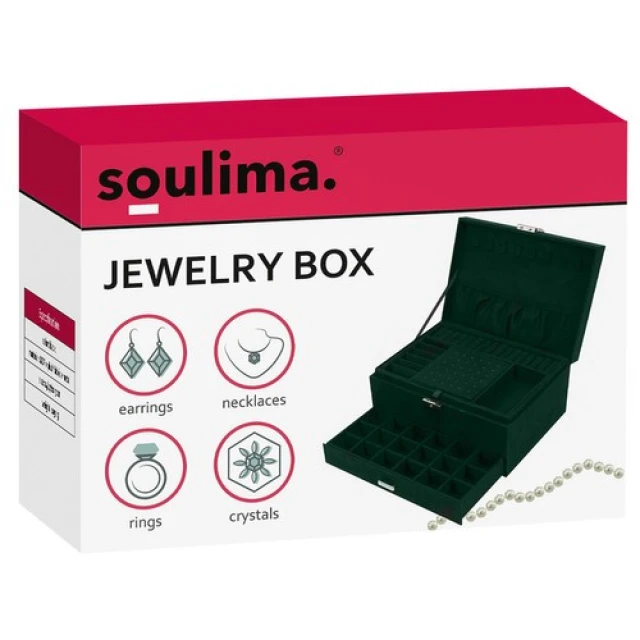 Шкатулка для прикрас Soulima Green (5900779943803)