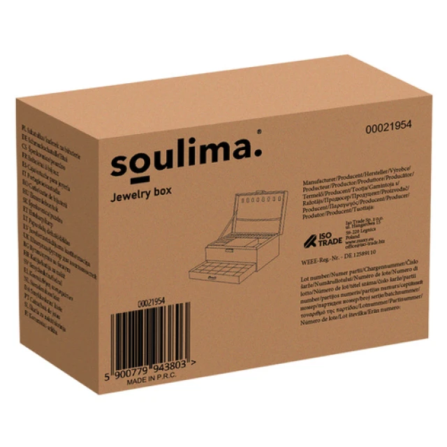 Шкатулка для прикрас Soulima Green (5900779943803)
