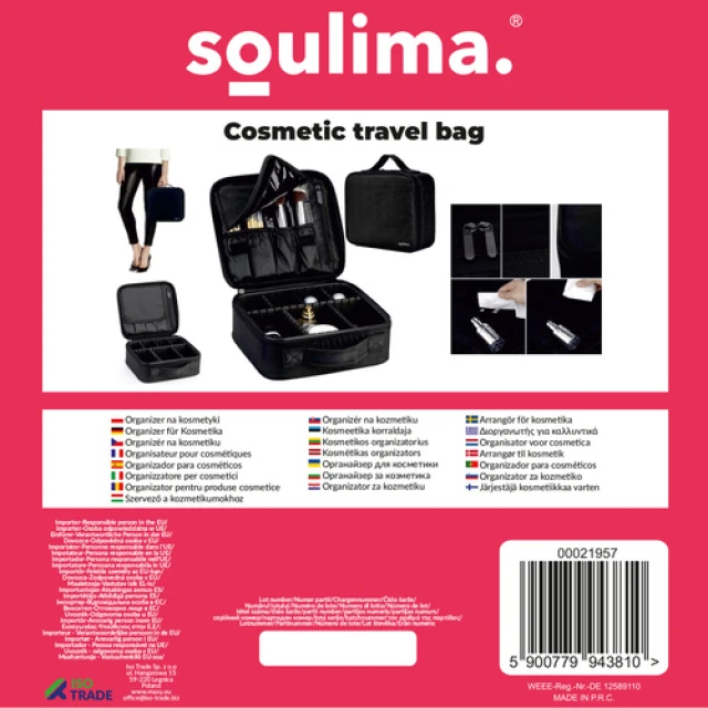 Органайзер для косметики Soulima з ручкою (5900779943810)
