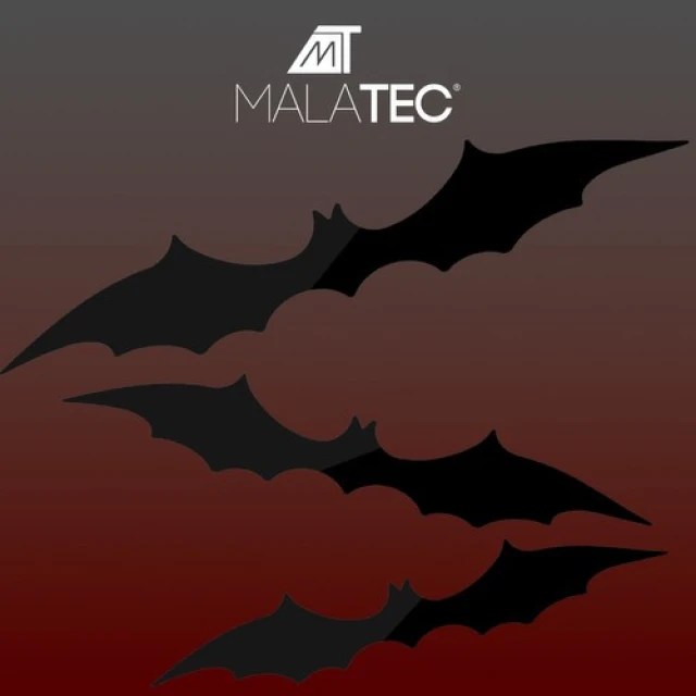 Набір декорацій кажани Malatec 3 шт 22004 (5900779943865)