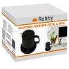 Підігрівач для кружки Ruhhy 22125 з кружкою Black (5900779944190)