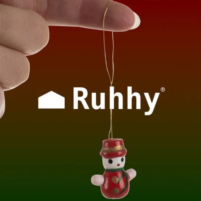 Набор деревянных подвесок на елку Ruhhy 30 шт (5900779944435)