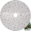 Килимок під ялинку Ruhhy 90 см Silver (5900779944459)