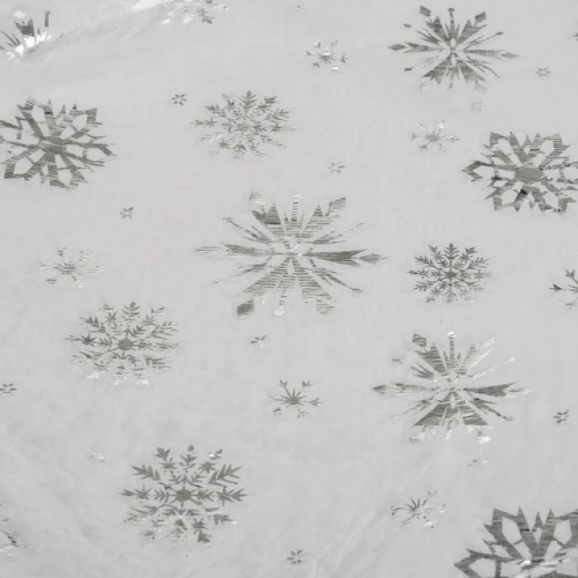 Килимок під ялинку Ruhhy 78 см Silver (5900779944466)