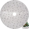 Килимок під ялинку Ruhhy 120 см Silver (5900779944473)
